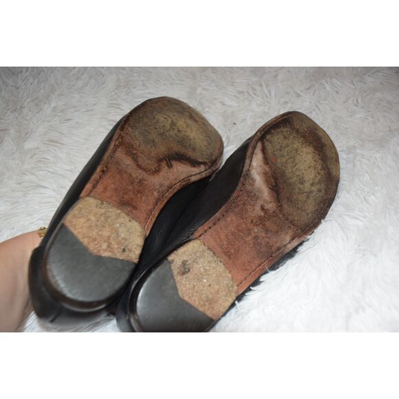 Cole Haan country black leather brown loafers shoes size 9.5 - Picture 5 of 5